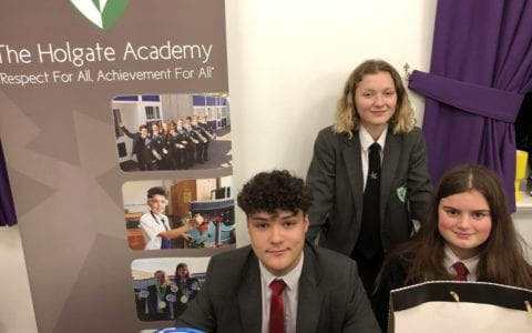 Holgate prefects help raise funds for Keycraft Light Switch On