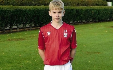 Talented footballer Jack earns Nottingham Forest apprenticeship