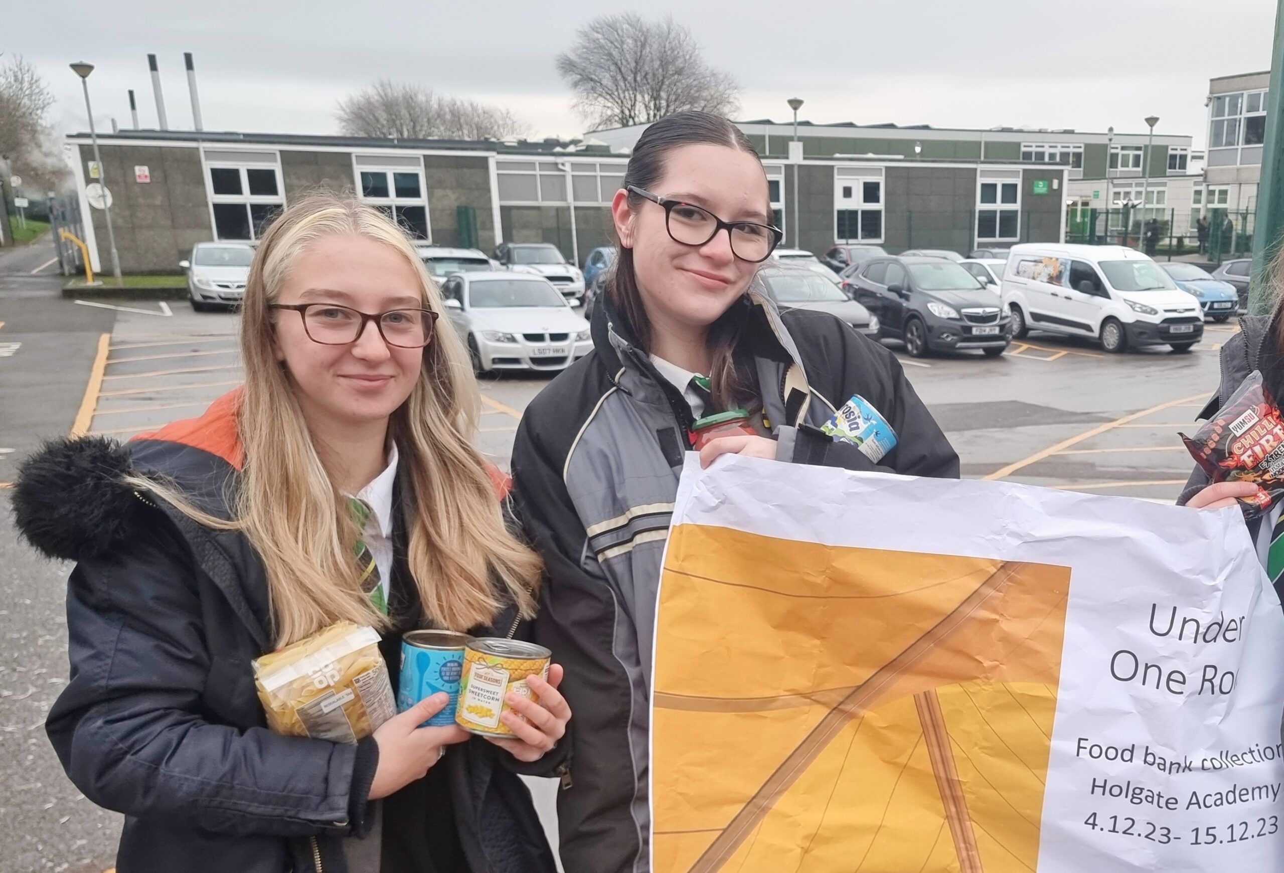 Holgate students support local food bank The Holgate Academy