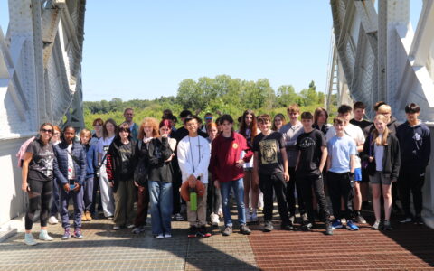 Students on French trip