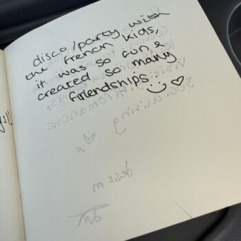 LDTN7208 Advice and memories written down from French trip