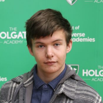 Alfie Brooks V2 Student celebrating GCSE results