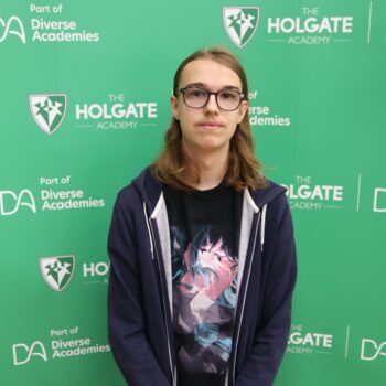 George Missing V2 Student celebrating GCSE results