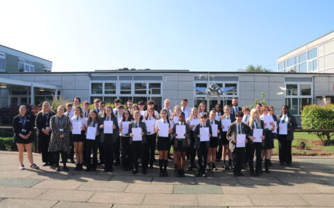 40 students at the end of year celebration event