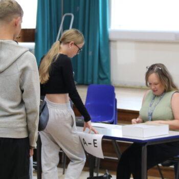 IMG 1839 Students collecting their GCSE results