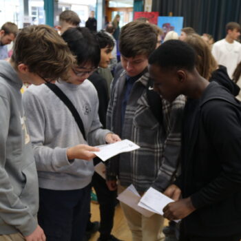 IMG 1862 Students collecting their GCSE results