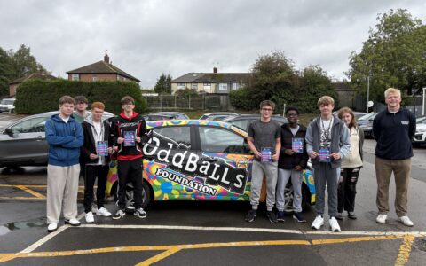 The OddBalls Foundation visits our sixth form students