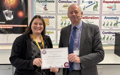 Celebrating our Young Carer Friendly Award achievement