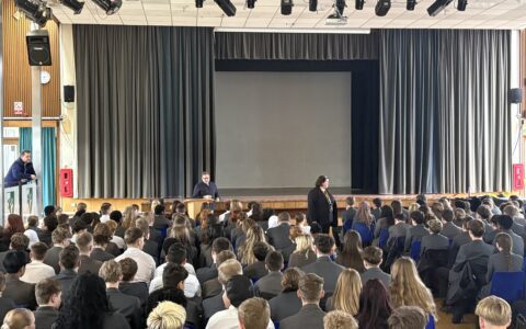 Speakers for Schools visit inspires our year 9 students