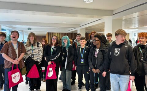 Sixth form students attend BBC Verify on Tour at Nottingham Trent University