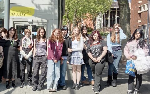 Year 10 students explore the fashion industry at Nottingham Trent University