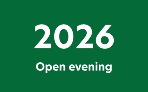 Open evening for September 2027 admissions